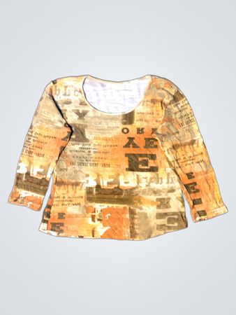 Langarmshirt mit Grafikdruck