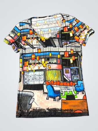 Grafikdruck T-Shirt