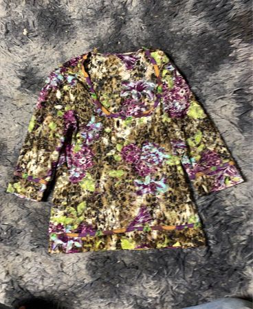 Bluse mit Blumenmuster