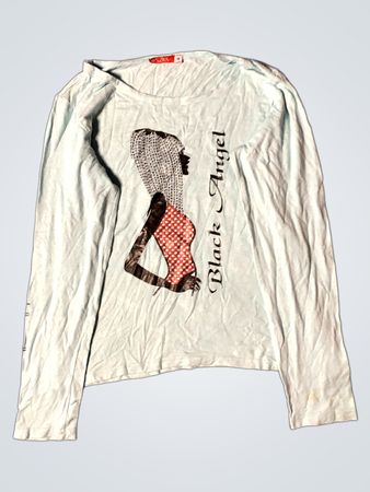 Saix Black Angel Long Sleeve Shirt