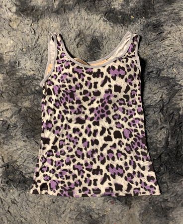 Frauen Leoparddruck Tanktop