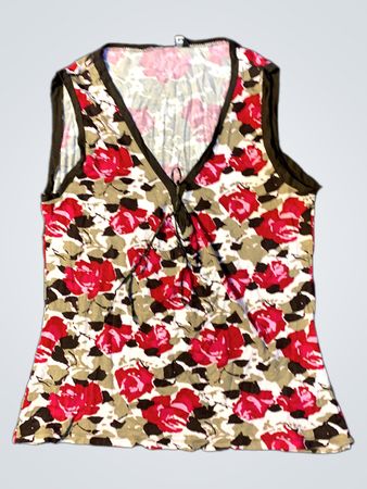 H&M Floral Ärmelloses Top