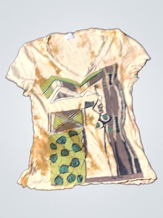 Jacqueline Riu V-Ausschnitt T-Shirt