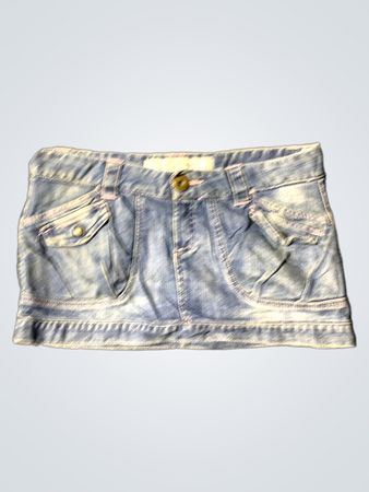 af Denim Blue Jeans Minirock