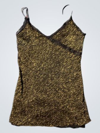 Glitzernde schwarze Camisole