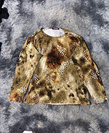 Tierdruck Langarmshirt