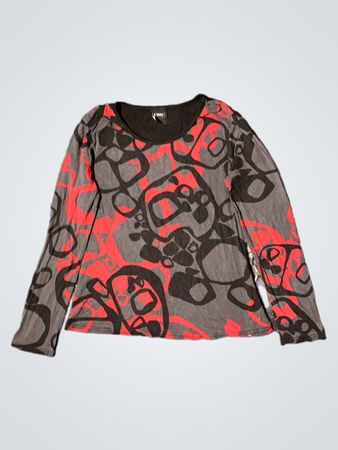 La Voila ! Langarm Graphic T-Shirt