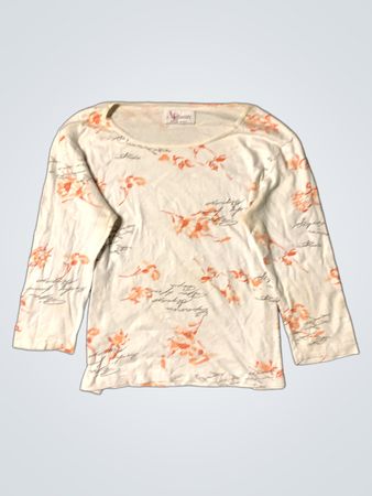 Affinités Armand Thierry Langärmeliges Blumenshirt