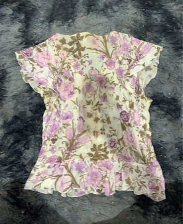 Bluse mit Blumenmuster
