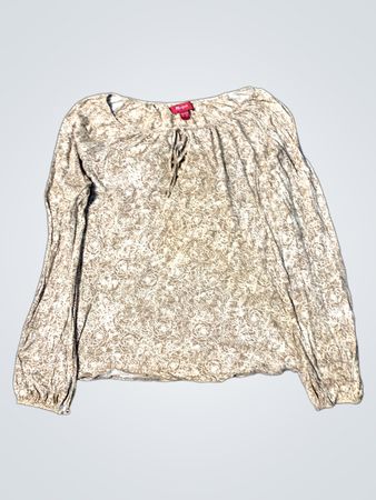 Monsoon Damenshirt mit langen Ärmeln und Blumenmuster