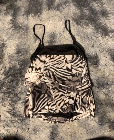 Zebra-Print-lagen Top