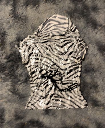 Zebramuster Top