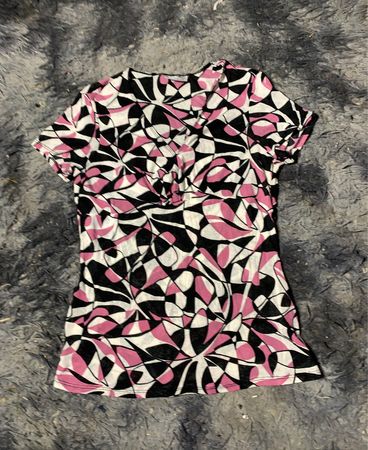 Abstract Print T-Shirt
