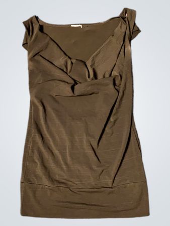 Braunes Mini-Kleid
