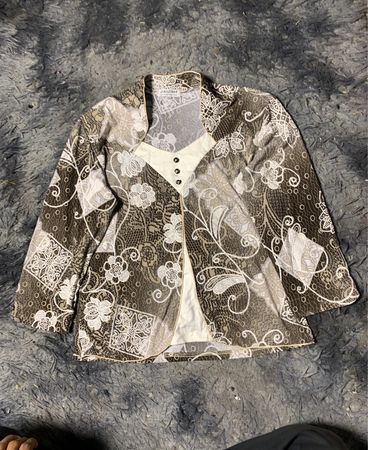 Damen Bedruckter Blazer