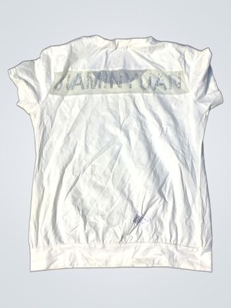 Weißes T-Shirt mit Grafikdruck