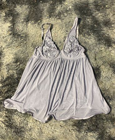 Lavendel Spitzen Babydoll