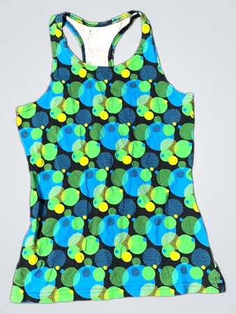CHOPAR Damen Tanktop mit Kreisprint