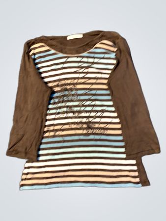 ARMAND THIERY Gestreiftes Langarmshirt