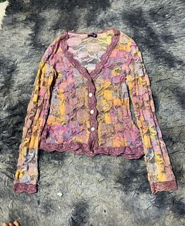 Floral Lace Cardigan