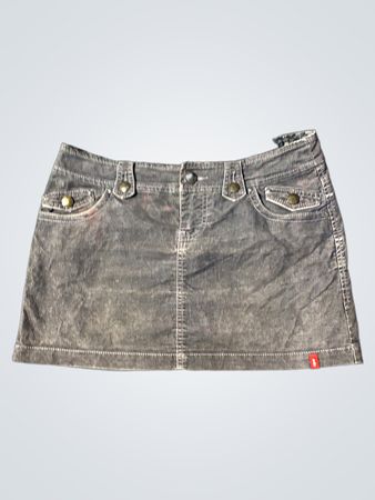 Rocawear Damen Grauer Cordminirock