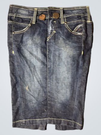 Jeans Bleistiftrock