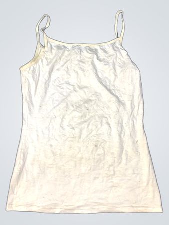 Weißes Tanktop