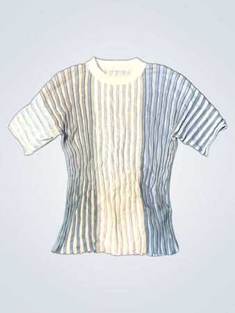 Faltenstreifen T-Shirt