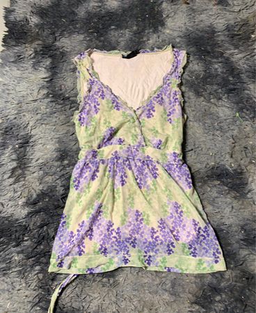 Frauen Kleid mit Blumenmuster
