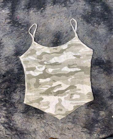 Camo Print Bodysuit