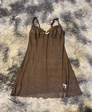 Pink Victoria's Secret Pünktchen Slip Dress