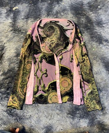 VERSE Paisley-Print Langarmshirt