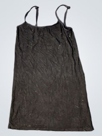 Schwarzes Slipkleid