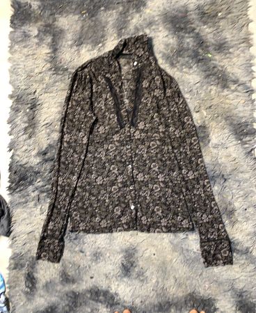 Blumendruck Langarmshirt
