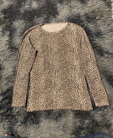 Leoprint Langarmoberteil