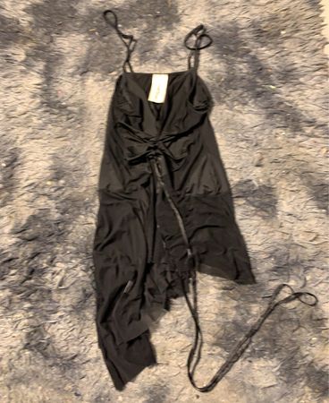 Cottelli Collection Schwarzes Slip-Kleid