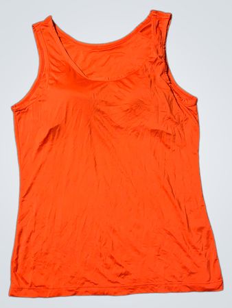 Orangenes Tank Top