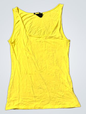 H&M Basics Gelbes Tanktop