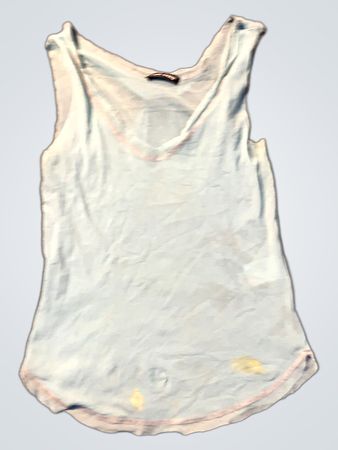 Hellblaues ärmelloses Tanktop