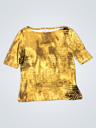 Challoc Damen Grafikdruck T-Shirt