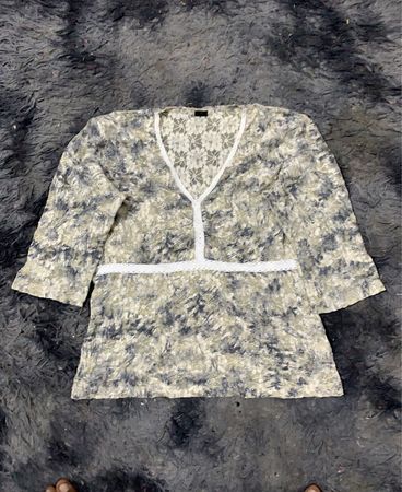 soya Damenbluse mit SpitzenDetails
