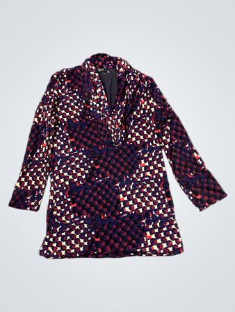 Esprit Collection Bedrucktes Langarmkleid