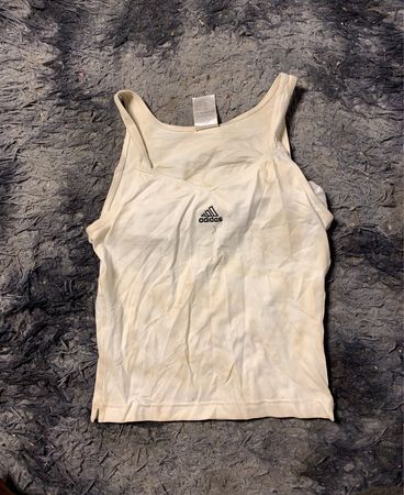 Weißes Adidas Tanktop