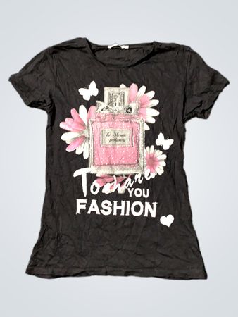 Pachli 'To Share You Fashion' Schwarzes T-Shirt