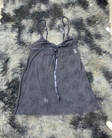 Top Lingerie Babydoll Nero di Victoria's Secret