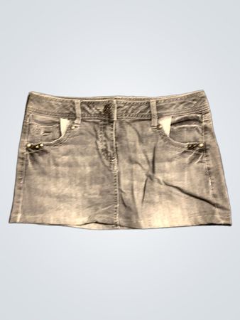 Camaleon Grey Denim Minirock