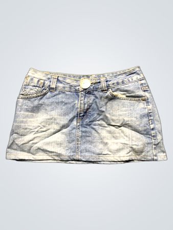 s.aix Women's Denim Mini Skirt
