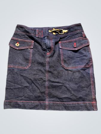 Jupe en denim premium Lauren Jeans Co.
