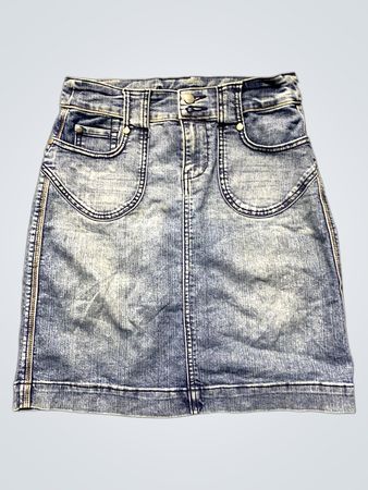 Blauer Denimrock