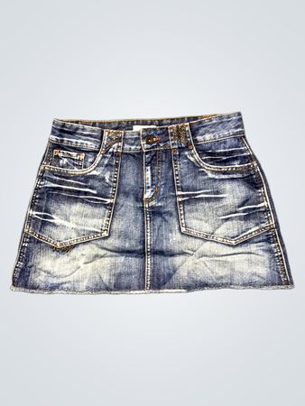 Pinkie Denim Minirock